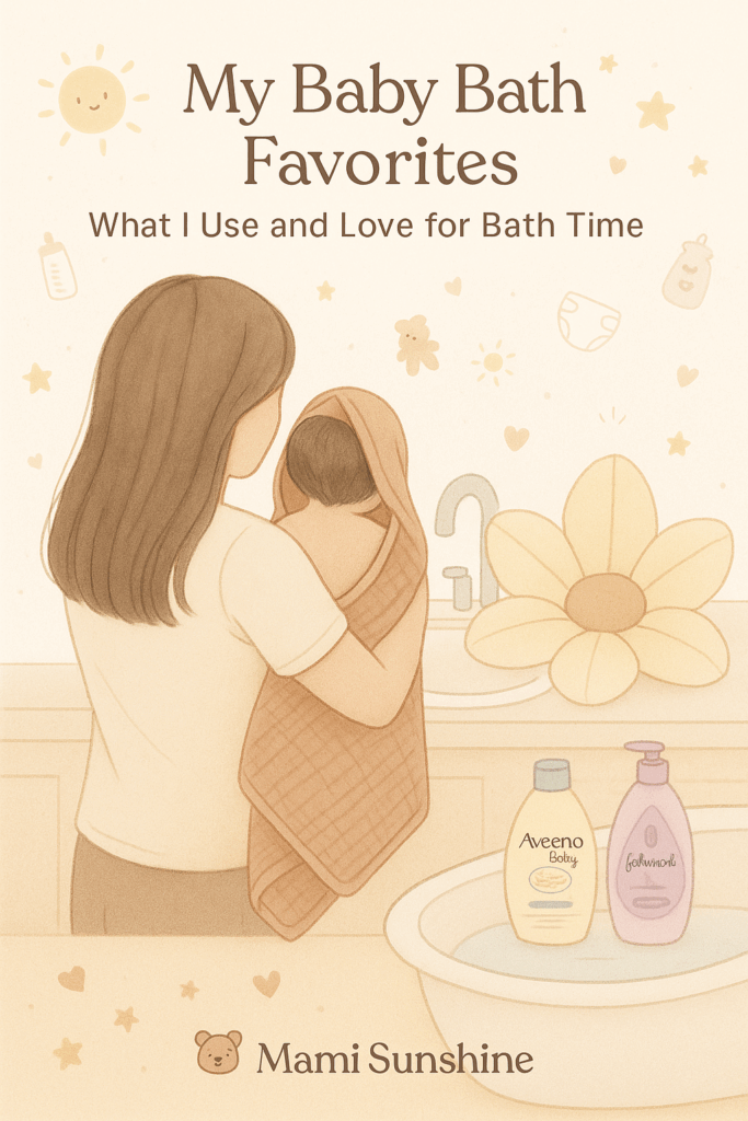 π My Baby Bath Favorites: What I Use and Love for Bath Time