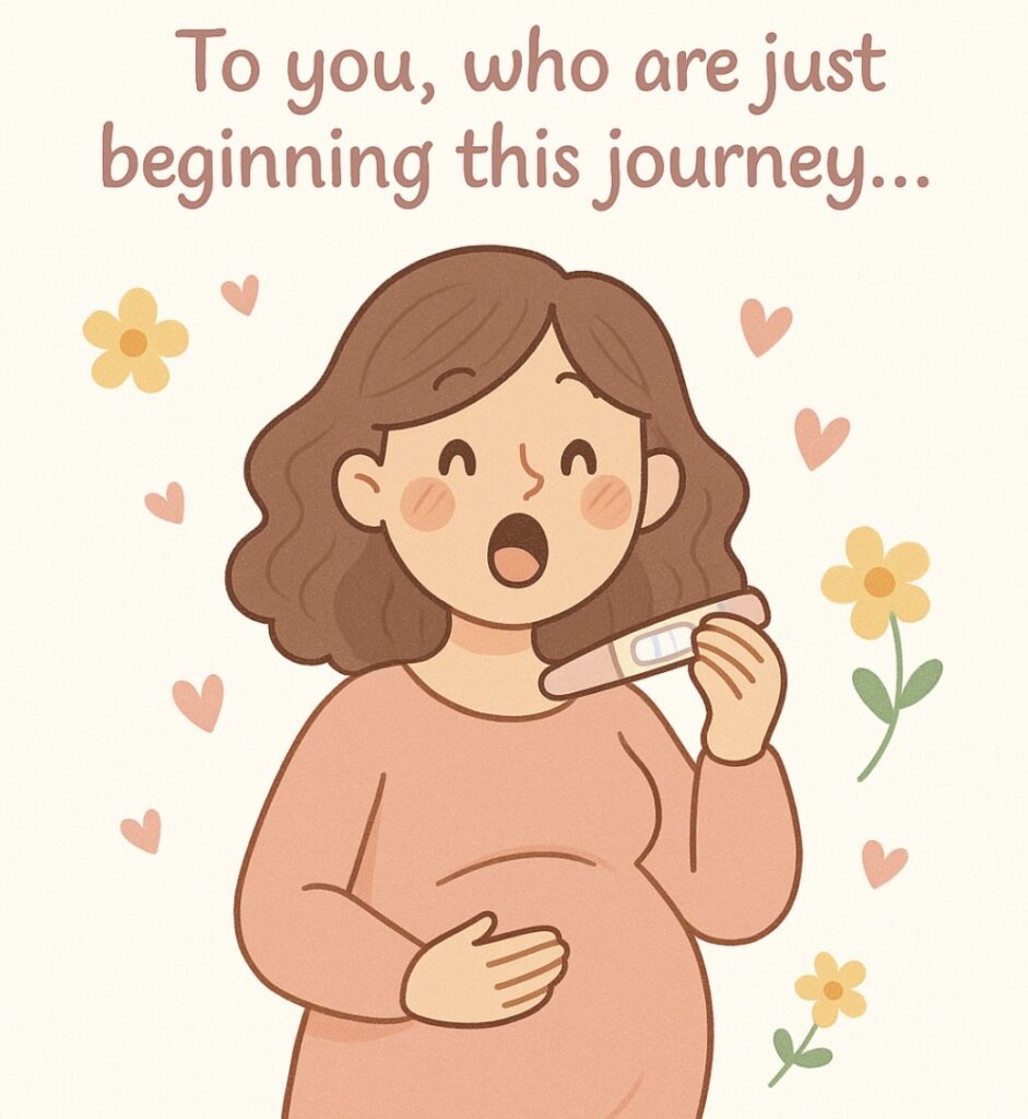 real mom sharing early pregnancy symptoms