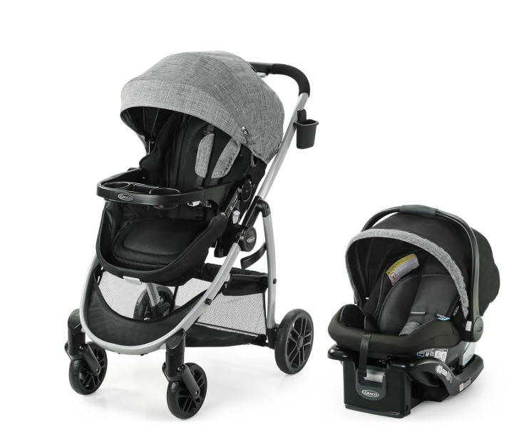 Graco 3-in-1 stroller for babies and car seat